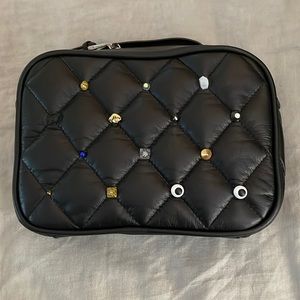 Min and Mon Verto, Quilted Handbag, Black, galaxy studded, brand new, unused